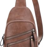 Unisex Multi-Pocket Concealed Carry Sling Bag Crossbody Backpack Purse