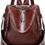 Fashion Backpack Purse for Women Vegan Leather Travel Back Pack Womens Designer Shoulder Bags